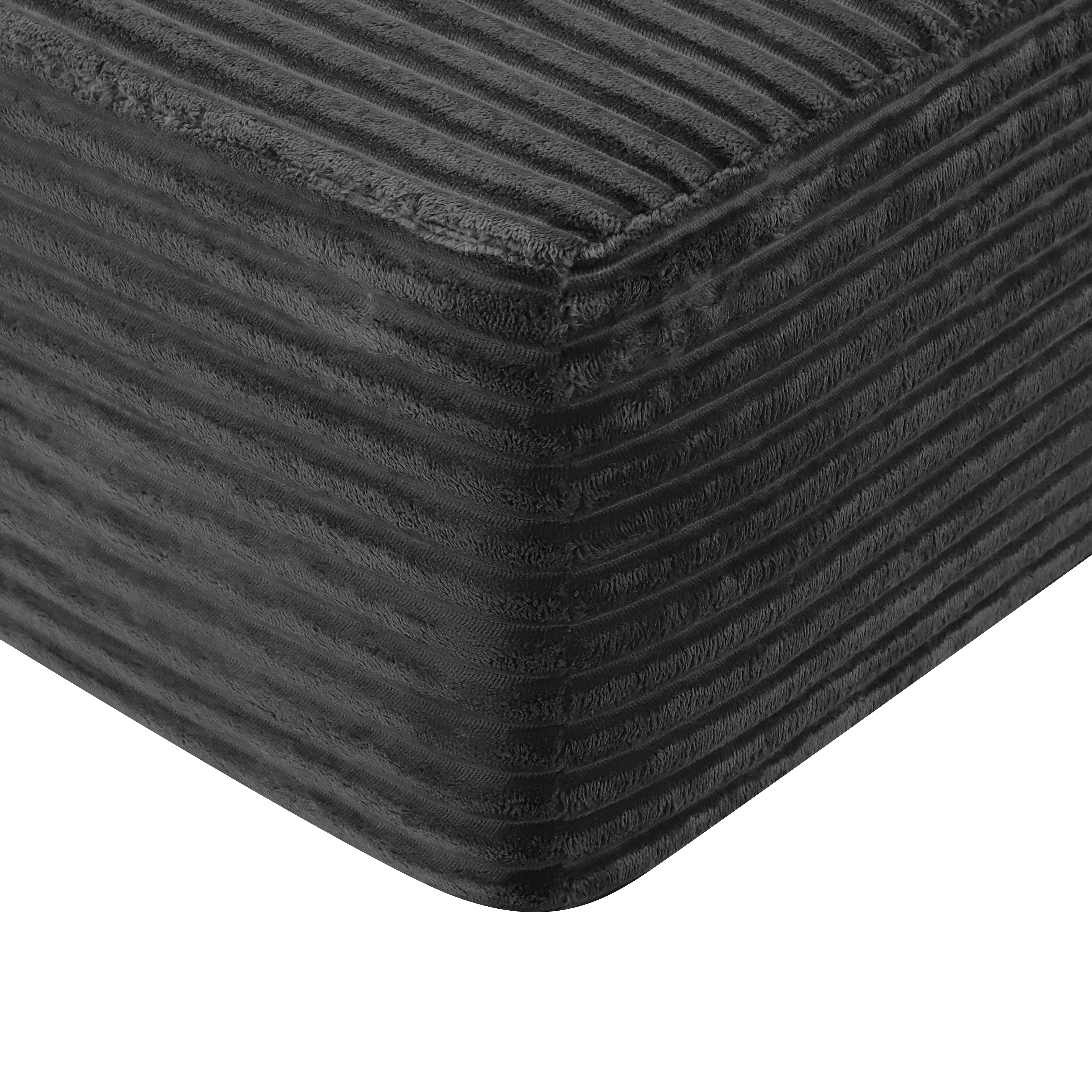 Grey Velvet Two Seater Sofa With Cup Holder For Living Room_voghion.com